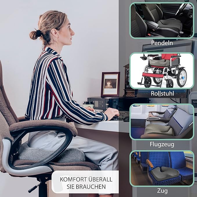 Orthopädisches Sitzkissen: Testsieger für gesundes und bequemes Sitzen