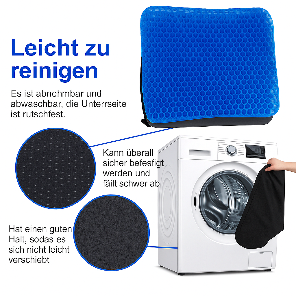 Gel-Sitzkissen zur Druckentlastung