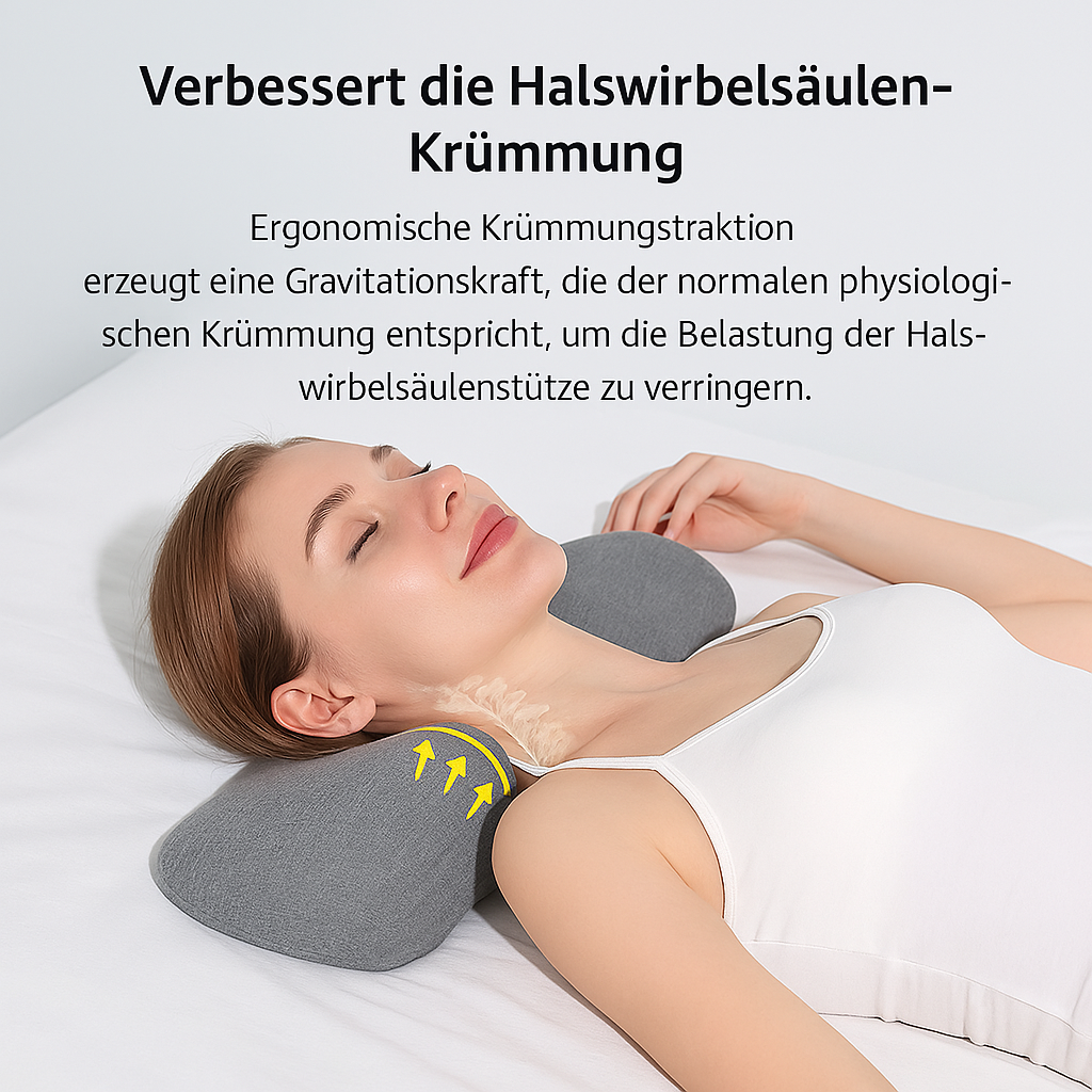 Zervikalkissen – Ergonomische Nackenstütze für besseren Schlaf