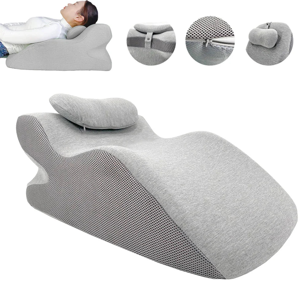Orthopädisches Schlafkissen – Ergonomische Stütze für Kopf & Rücken