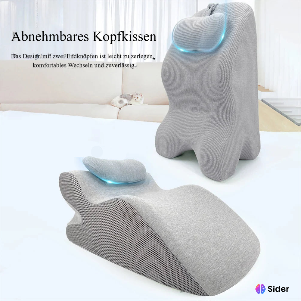 Orthopädisches Schlafkissen – Ergonomische Stütze für Kopf & Rücken