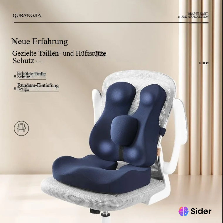 Sitzkissen mit hoher Rückenlehne – Ergonomisch & Orthopädisch
