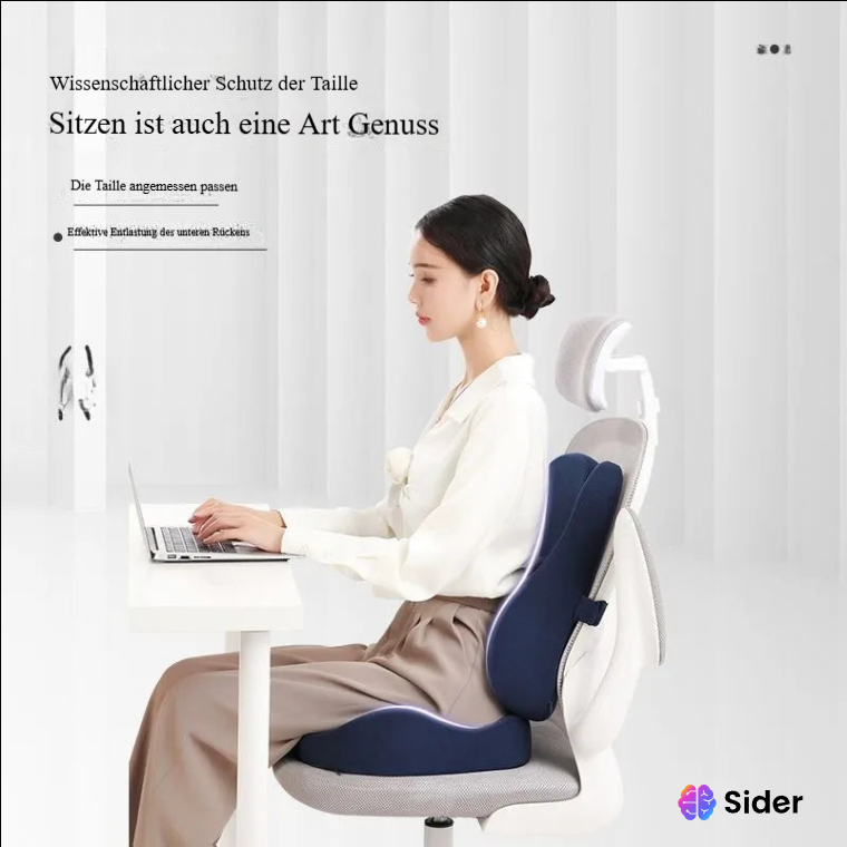 Sitzkissen mit hoher Rückenlehne – Ergonomisch & Orthopädisch