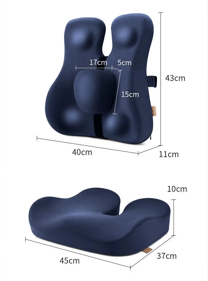 Sitzkissen mit hoher Rückenlehne – Ergonomisch & Orthopädisch
