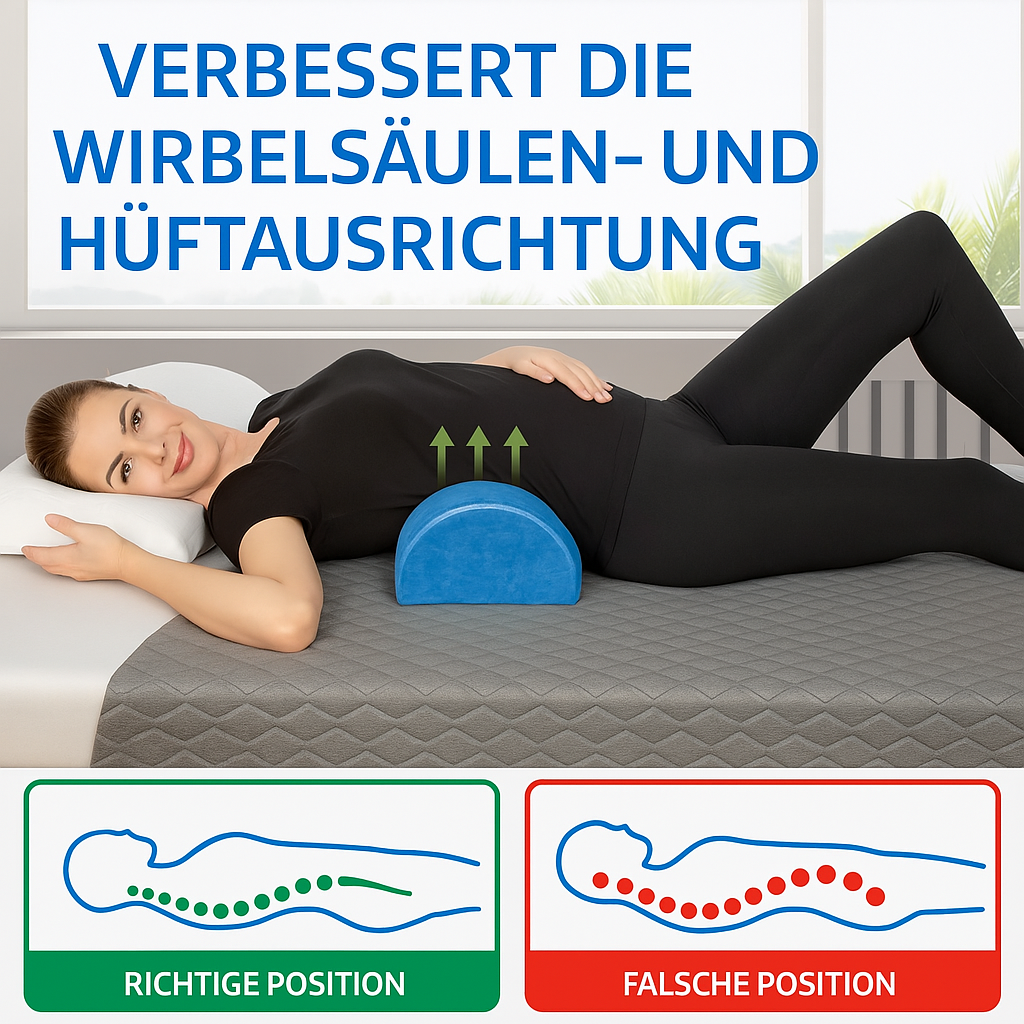 Orthopädisches Rückenkissen – Ergonomische Unterstützung für den Rücken
