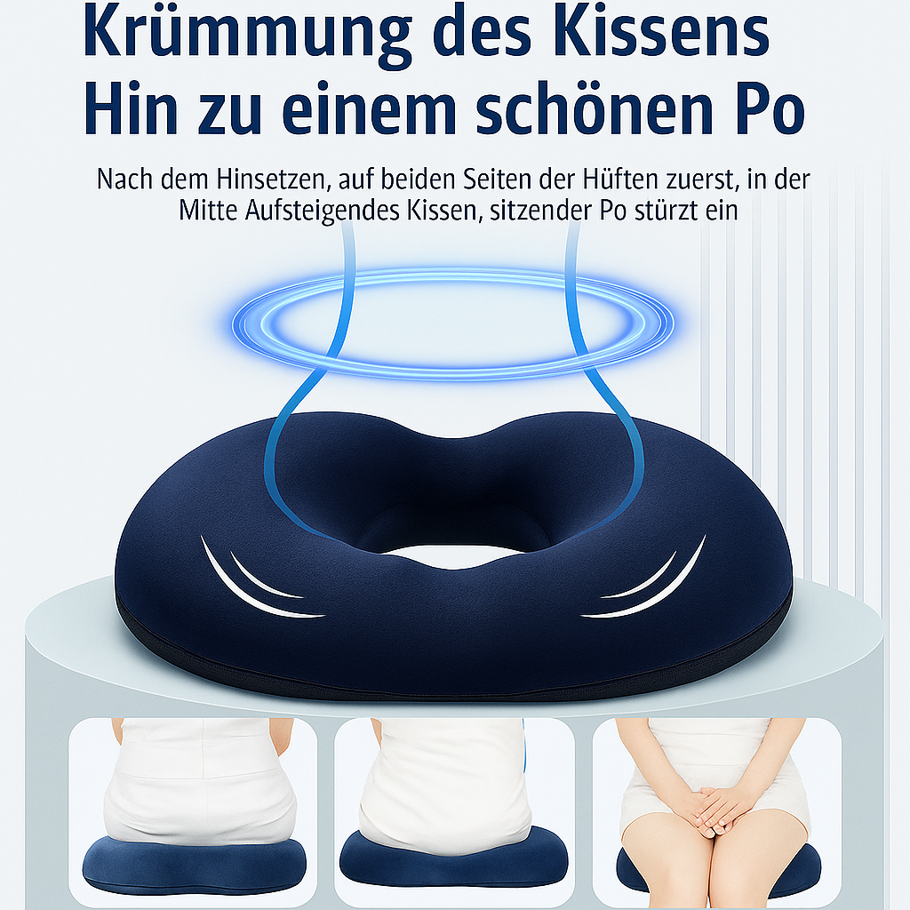 Hämorrhoiden Kissen – Ergonomisch & Bequem gegen Schmerzen