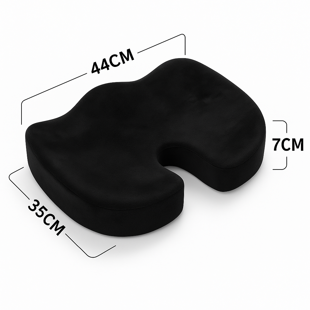 Orthopädisches Sitzkissen – Ergonomisch, bequem & rückenfreundlich