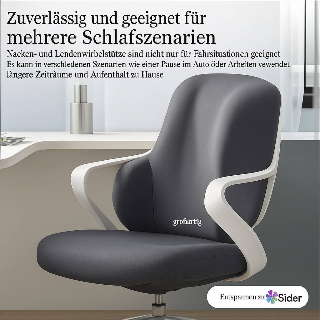 Orthopädisches Rückenkissen – Ergonomisch & Ideal für Rückenunterstützung