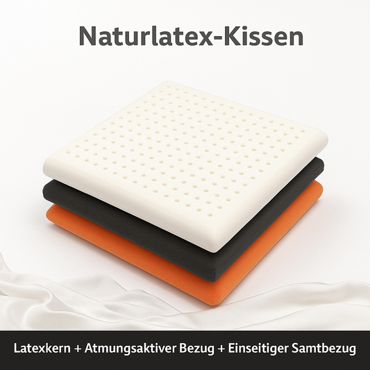 Ergonomisches Sitzkissen für Stühle aus Naturlatex