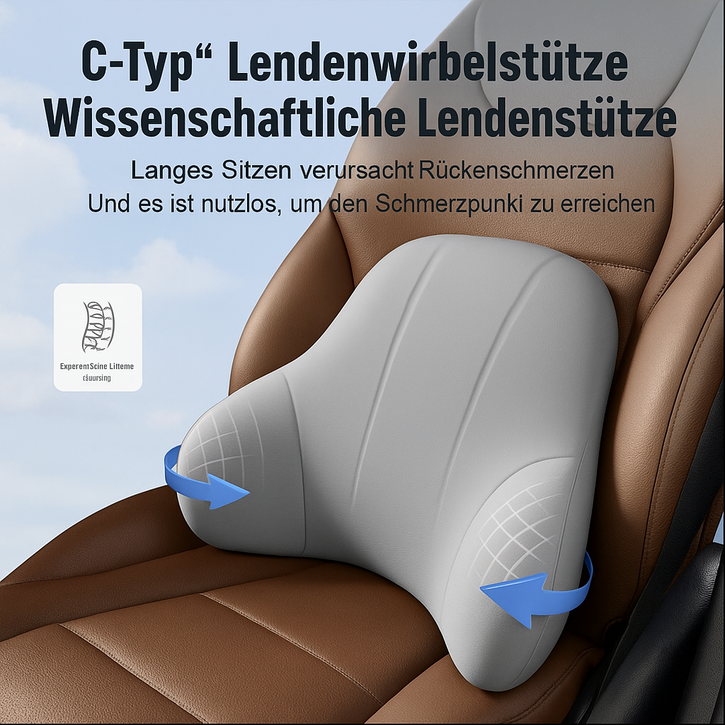 Orthopädisches Kissen fürs Auto – Ergonomischer Komfort für unterwegs