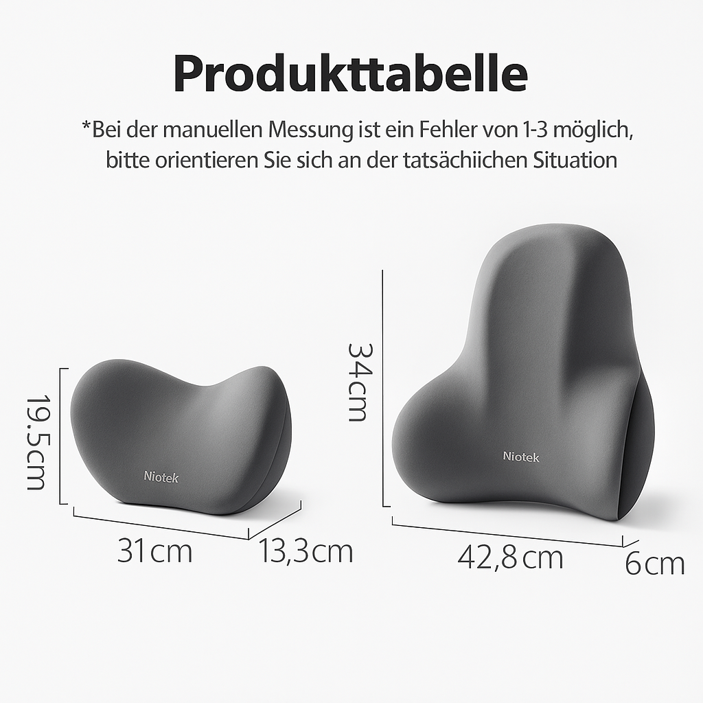 Orthopädisches Kissen fürs Auto – Ergonomischer Komfort für unterwegs