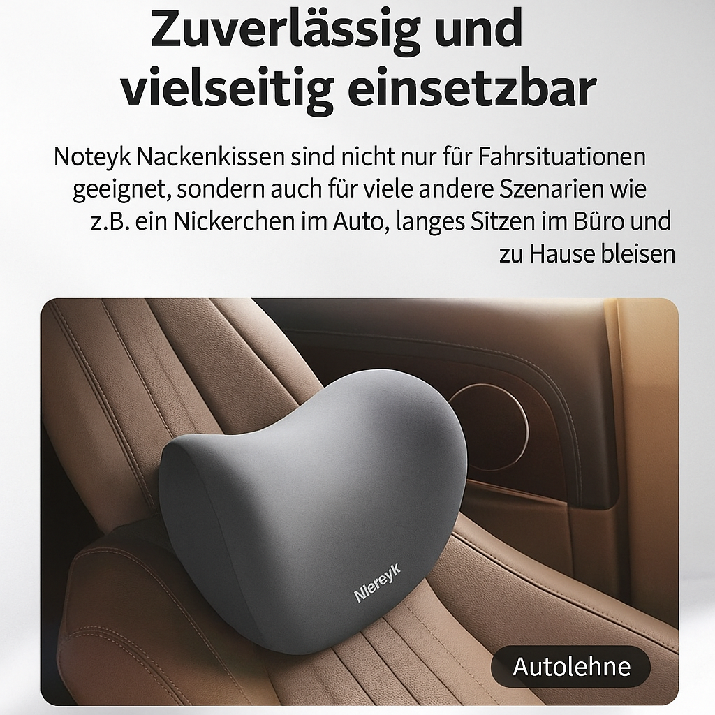 Orthopädisches Kissen fürs Auto – Ergonomischer Komfort für unterwegs