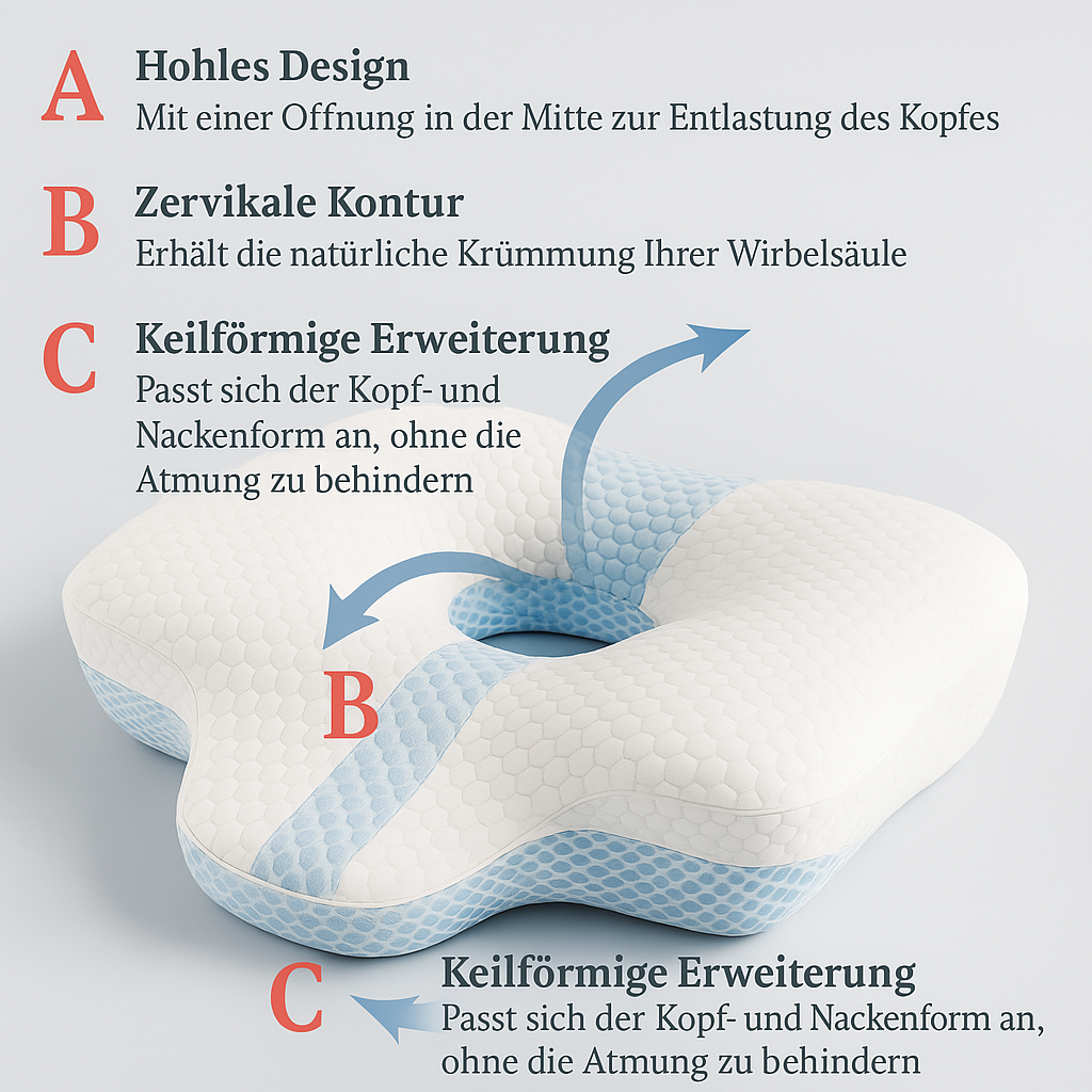 Orthopädisches Schlafkissen