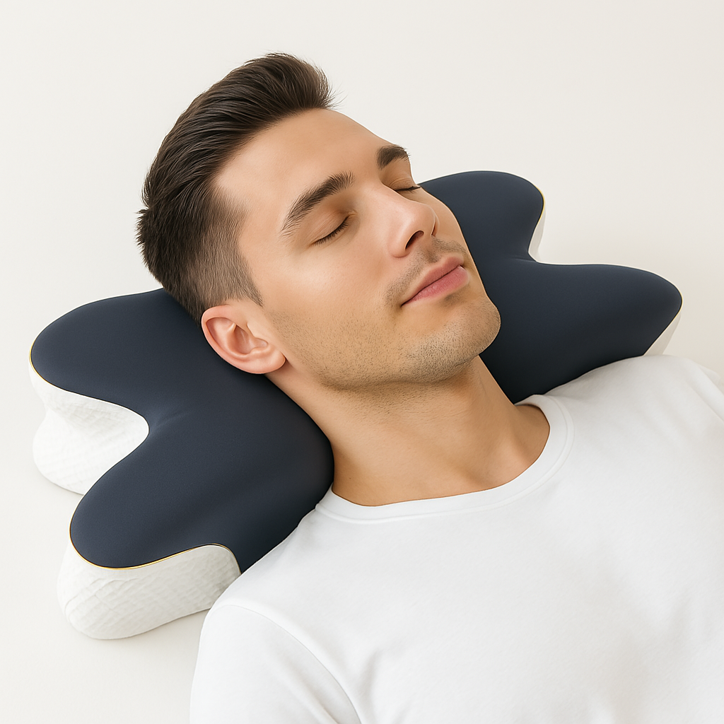 Orthopädisches Kopfkissen – Ergonomisch, bequem & rückenfreundlich