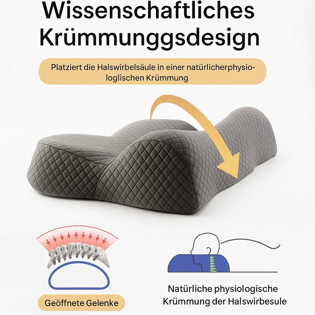 Orthopädisches Kissen – Ergonomische Unterstützung für besseren Schlaf