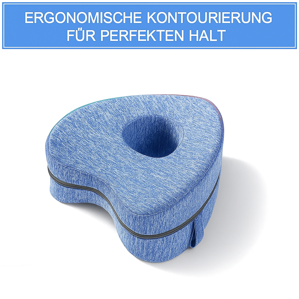 Seitenschläferkissen – Ergonomisches Kniekissen für gesunden Schlaf