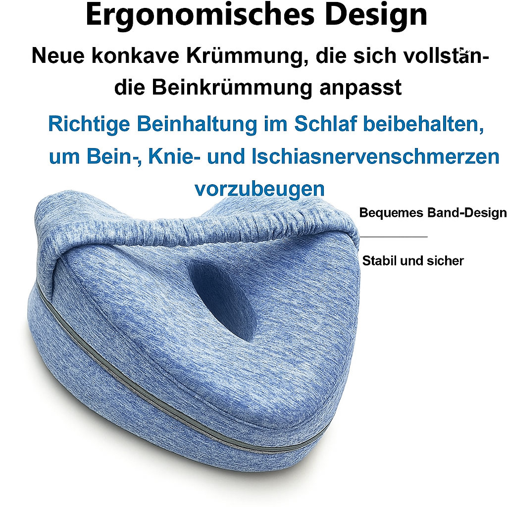 Seitenschläferkissen – Ergonomisches Kniekissen für gesunden Schlaf