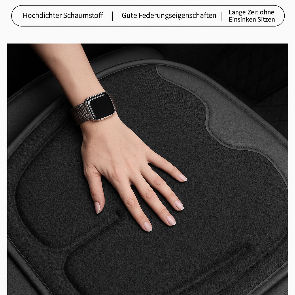 Ergonomisches Gel-Sitzkissen für Autositz – Kühl & Bequem