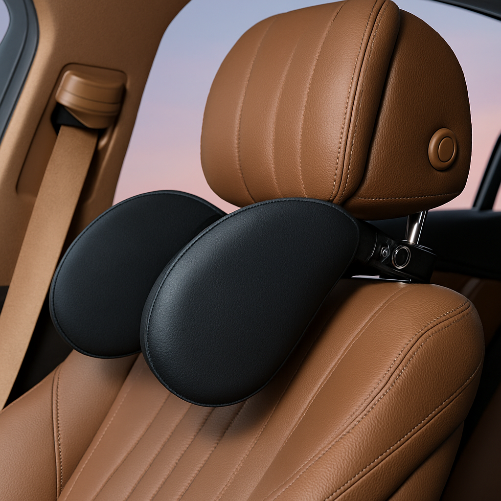 Premium Auto-Kopfstütze mit Memory Foam – Komfort & Sicherheit