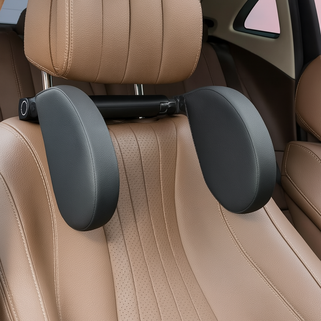 Premium Auto-Kopfstütze mit Memory Foam – Komfort & Sicherheit