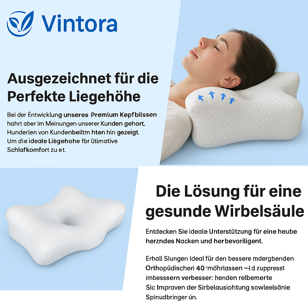 Orthopädisches Kissen – Ergonomische Unterstützung für einen gesunden Schlaf
