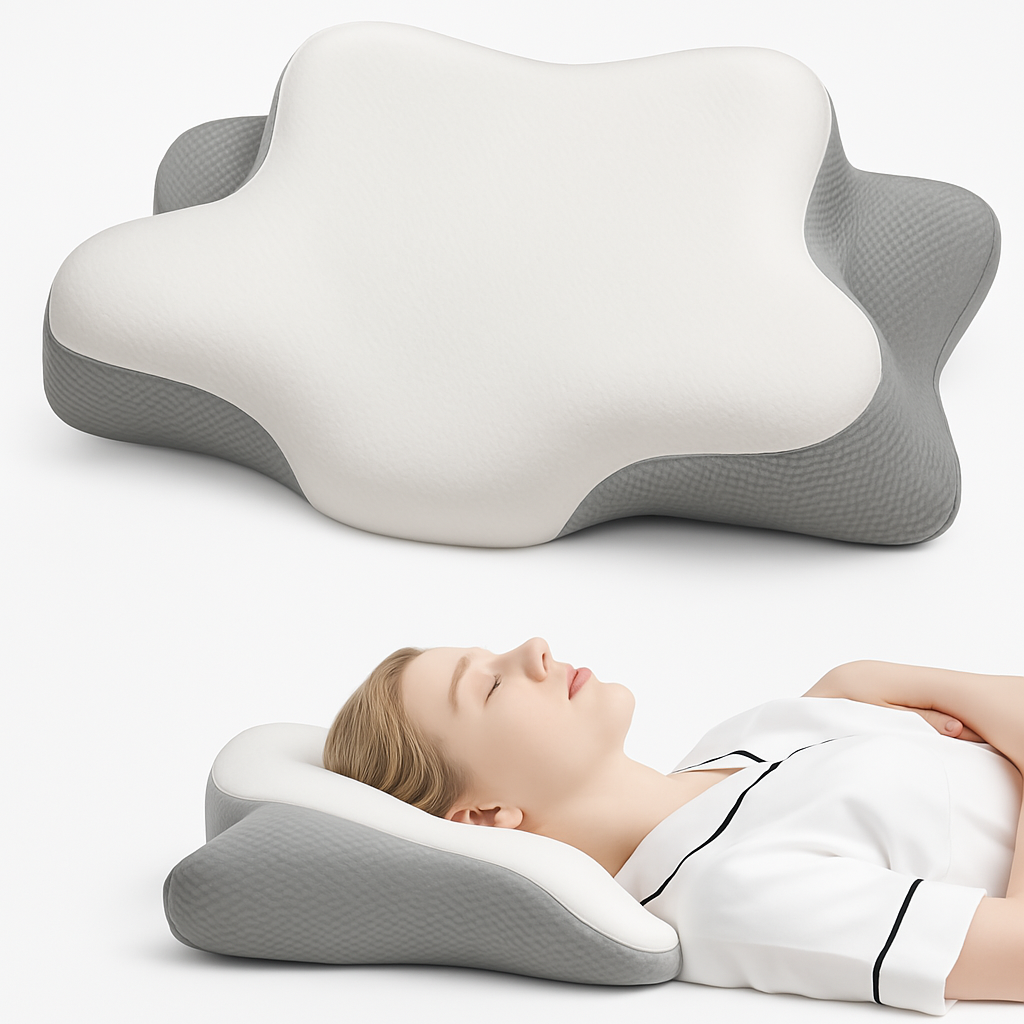 Orthopädisches Kopfkissen – Ergonomisch, bequem & rückenfreundlich