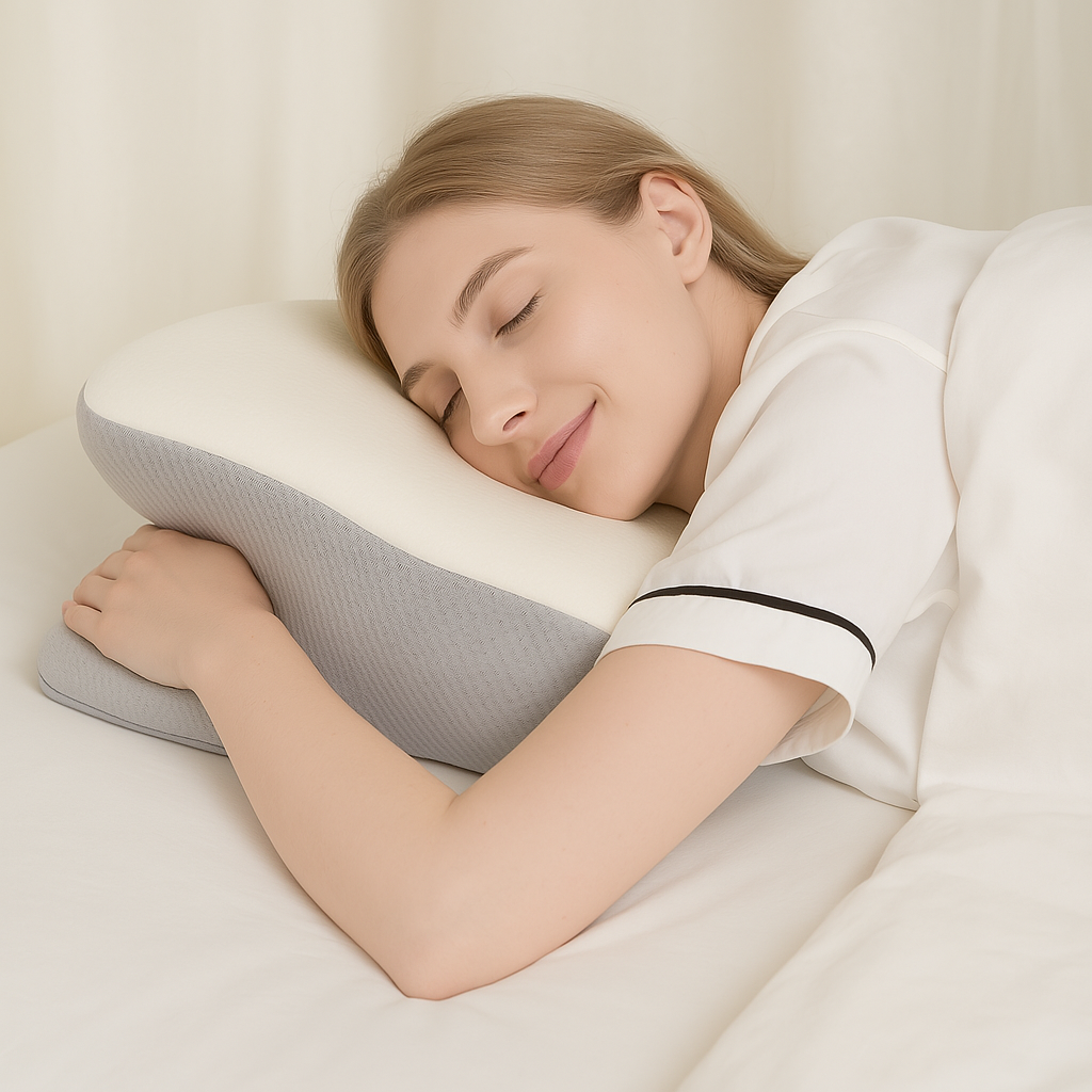 Orthopädisches Kopfkissen – Ergonomisch, bequem & rückenfreundlich