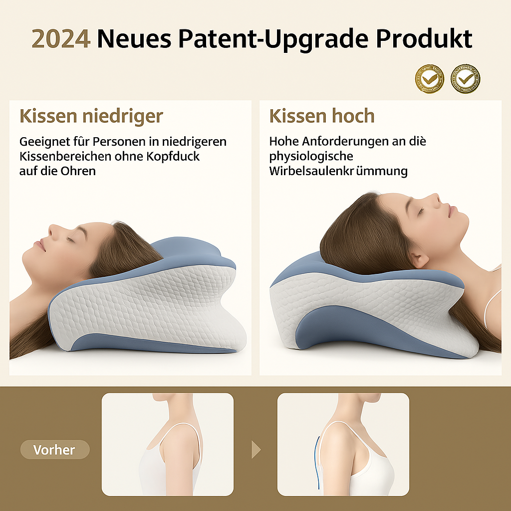 Orthopädisches Kissen – Ergonomische Unterstützung für einen gesunden Schlaf