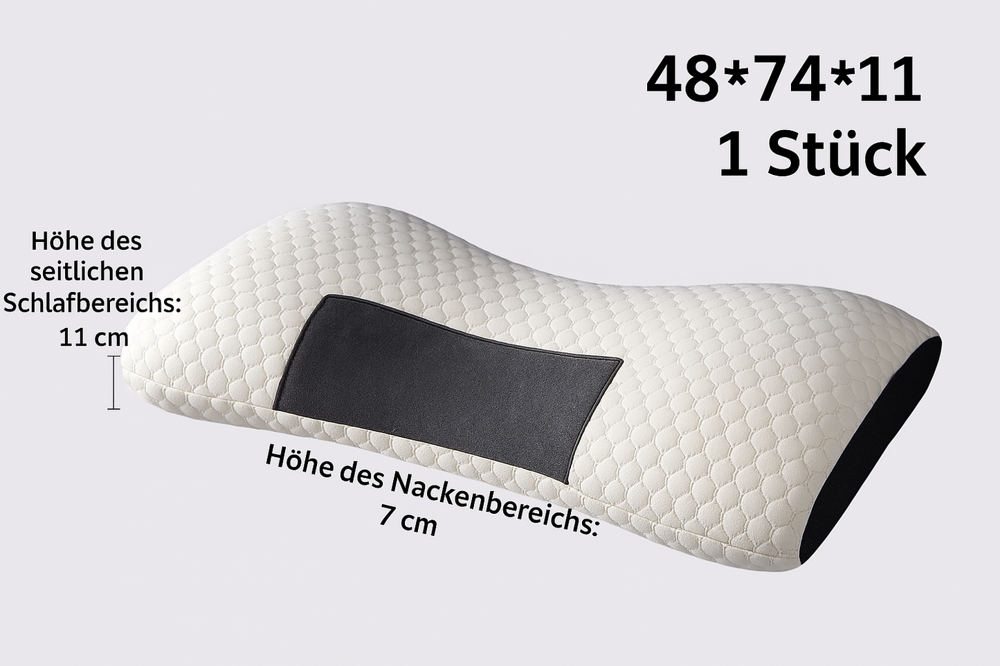 Orthopädisches Nackenkissen – Ergonomische Zervikalkissen für optimalen Schlaf