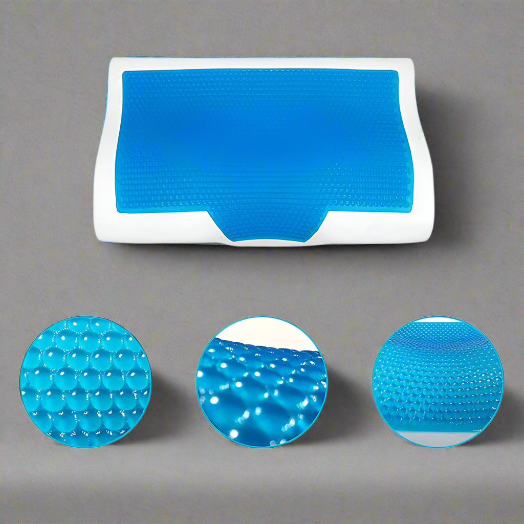 Orthopädisches Memory Foam Gelkissen – Ergonomischer Schlafkomfort