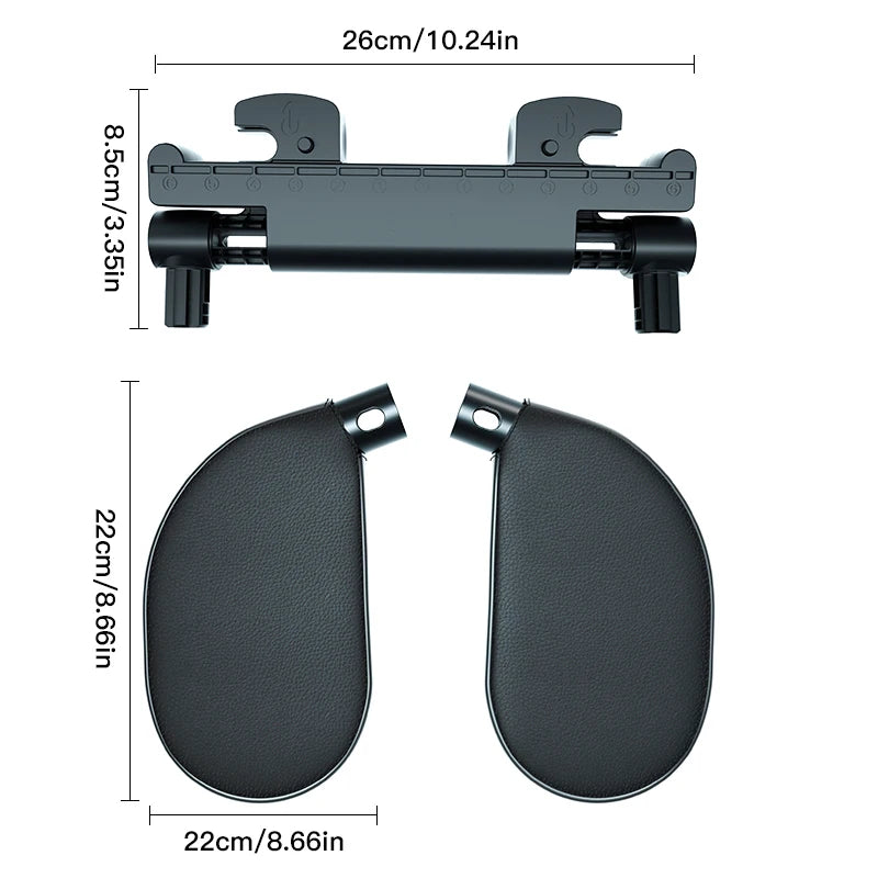 Premium Auto-Kopfstütze mit Memory Foam – Komfort & Sicherheit