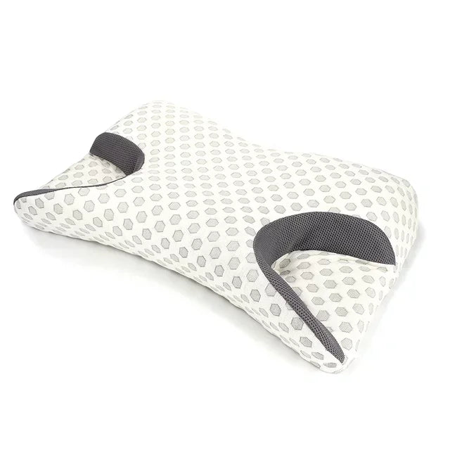 Ergonomisches atmungsaktives Kissen – Memory-Foam & Polyesterbezug