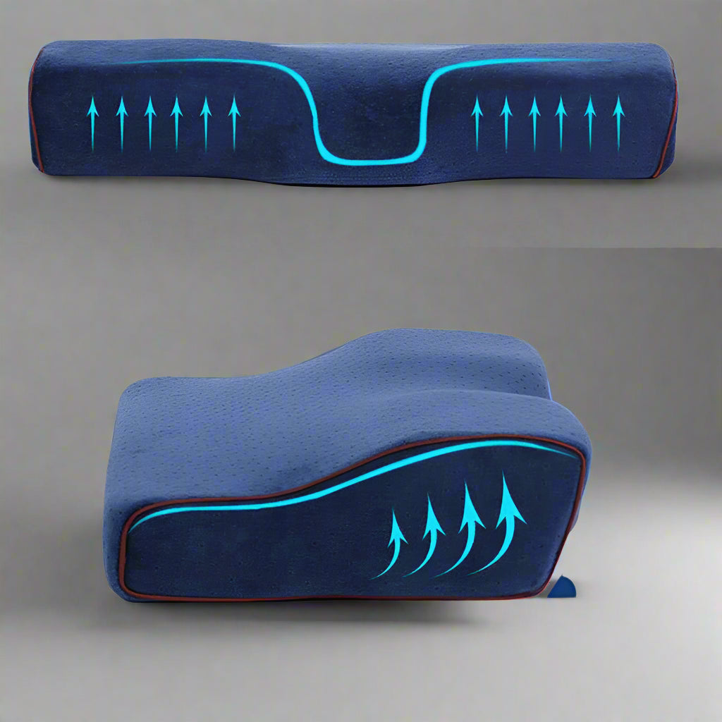 Orthopädisches Memory Foam Gelkissen – Ergonomischer Schlafkomfort